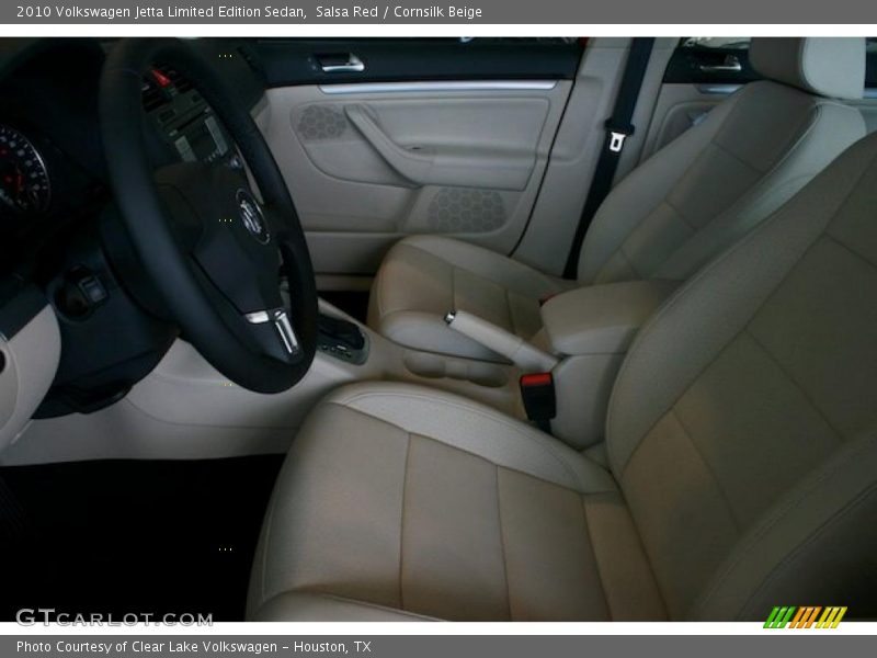 Salsa Red / Cornsilk Beige 2010 Volkswagen Jetta Limited Edition Sedan