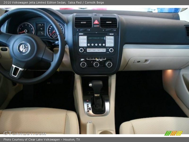 Salsa Red / Cornsilk Beige 2010 Volkswagen Jetta Limited Edition Sedan