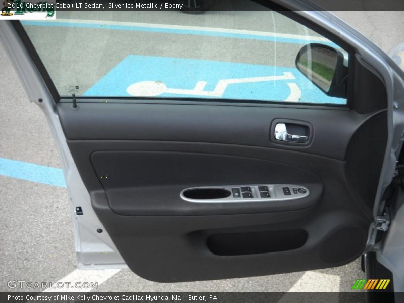 Silver Ice Metallic / Ebony 2010 Chevrolet Cobalt LT Sedan