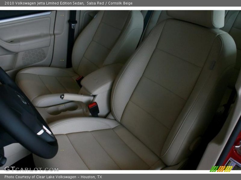 Salsa Red / Cornsilk Beige 2010 Volkswagen Jetta Limited Edition Sedan