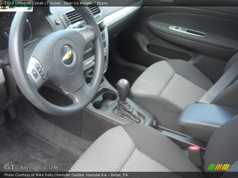Silver Ice Metallic / Ebony 2010 Chevrolet Cobalt LT Sedan