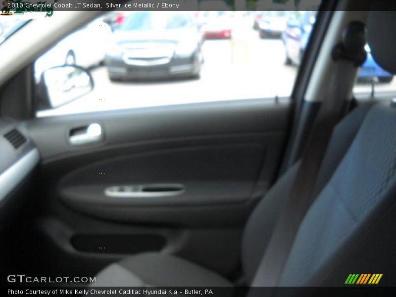 Silver Ice Metallic / Ebony 2010 Chevrolet Cobalt LT Sedan
