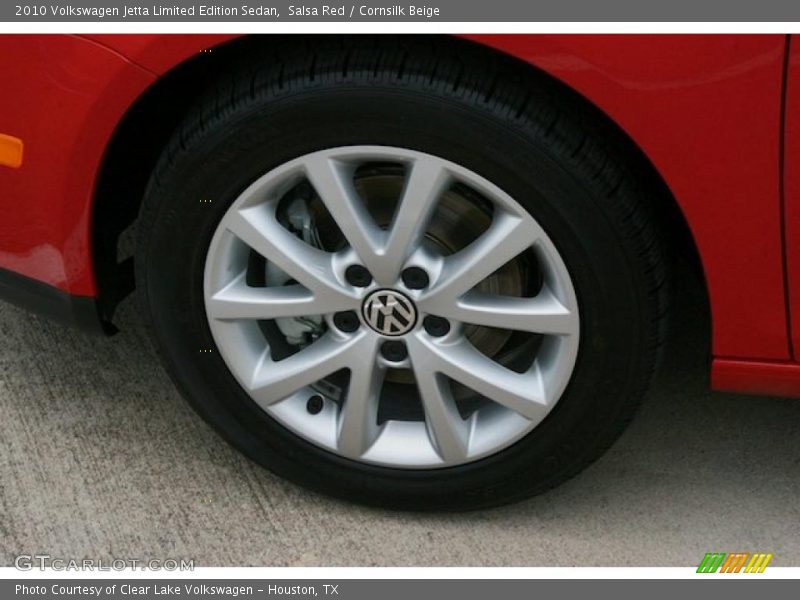 Salsa Red / Cornsilk Beige 2010 Volkswagen Jetta Limited Edition Sedan