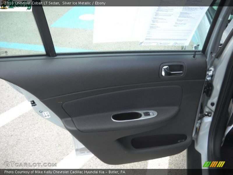 Silver Ice Metallic / Ebony 2010 Chevrolet Cobalt LT Sedan