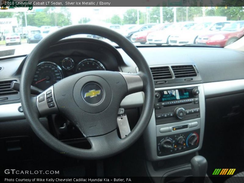 Silver Ice Metallic / Ebony 2010 Chevrolet Cobalt LT Sedan