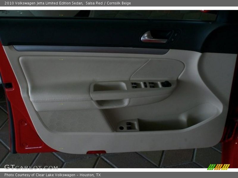 Salsa Red / Cornsilk Beige 2010 Volkswagen Jetta Limited Edition Sedan