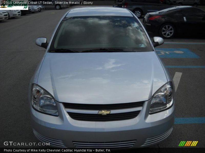 Silver Ice Metallic / Ebony 2010 Chevrolet Cobalt LT Sedan