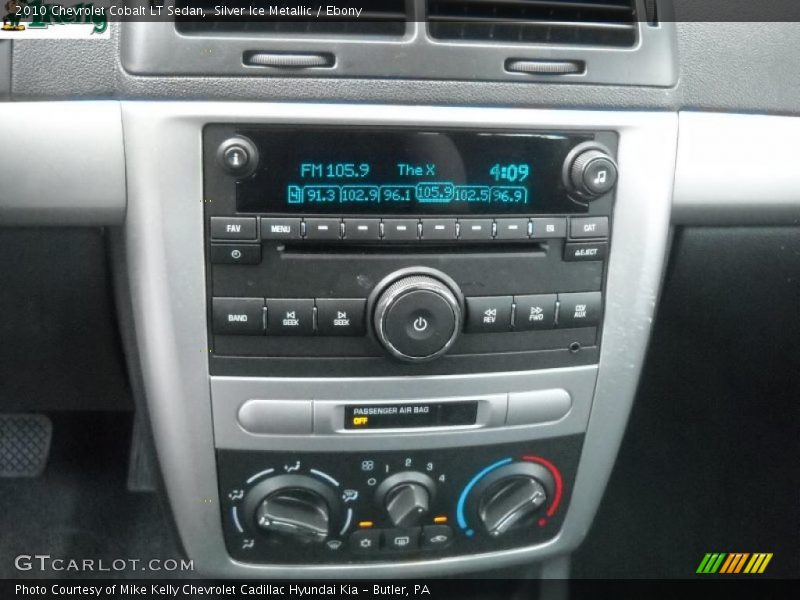 Silver Ice Metallic / Ebony 2010 Chevrolet Cobalt LT Sedan