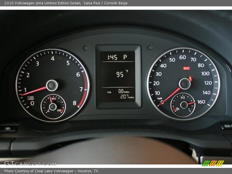 Salsa Red / Cornsilk Beige 2010 Volkswagen Jetta Limited Edition Sedan