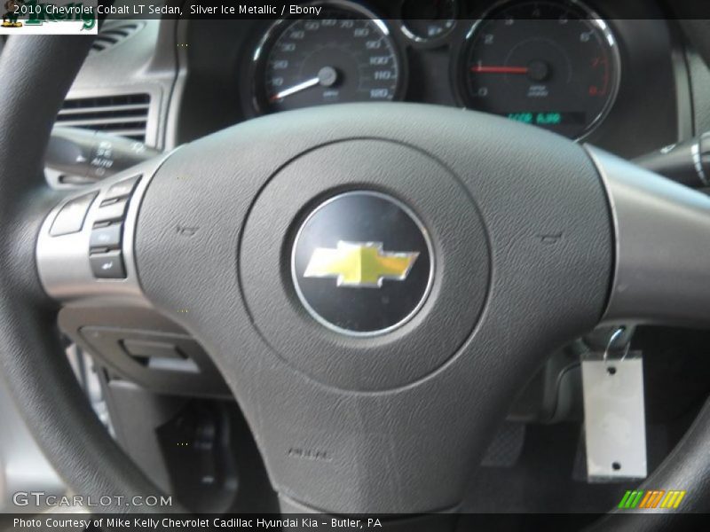 Silver Ice Metallic / Ebony 2010 Chevrolet Cobalt LT Sedan