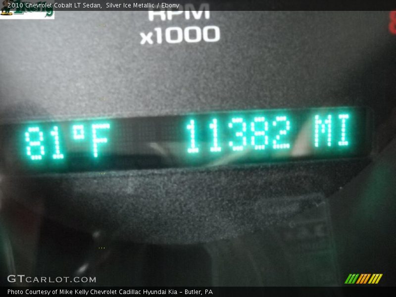 Silver Ice Metallic / Ebony 2010 Chevrolet Cobalt LT Sedan