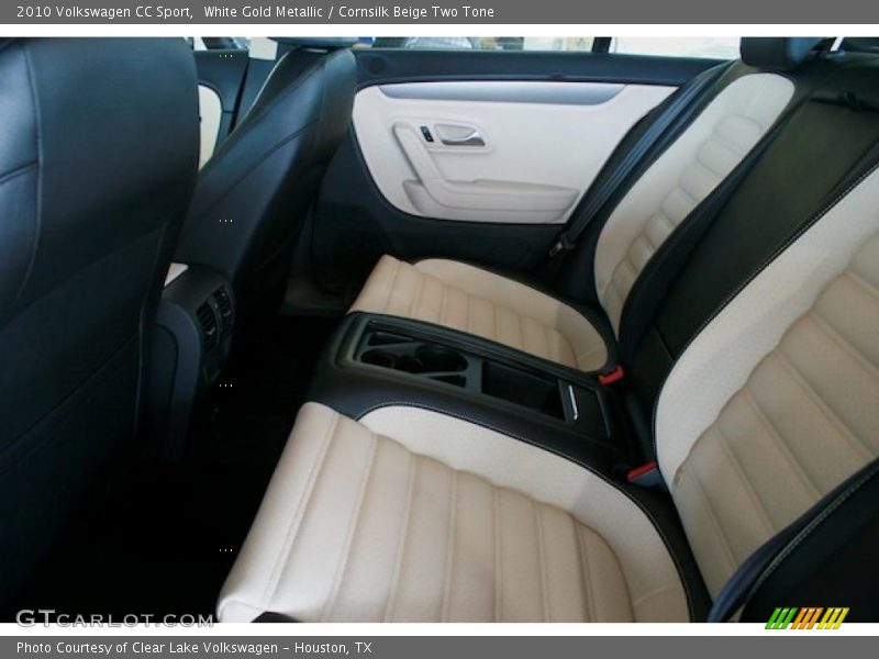 White Gold Metallic / Cornsilk Beige Two Tone 2010 Volkswagen CC Sport