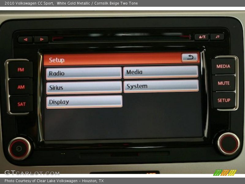 White Gold Metallic / Cornsilk Beige Two Tone 2010 Volkswagen CC Sport
