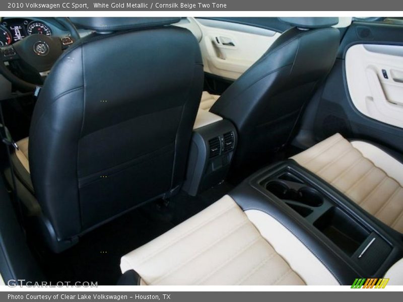 White Gold Metallic / Cornsilk Beige Two Tone 2010 Volkswagen CC Sport