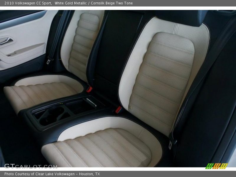 White Gold Metallic / Cornsilk Beige Two Tone 2010 Volkswagen CC Sport