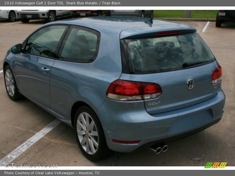 Shark Blue Metallic / Titan Black 2010 Volkswagen Golf 2 Door TDI