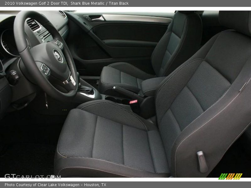 Shark Blue Metallic / Titan Black 2010 Volkswagen Golf 2 Door TDI