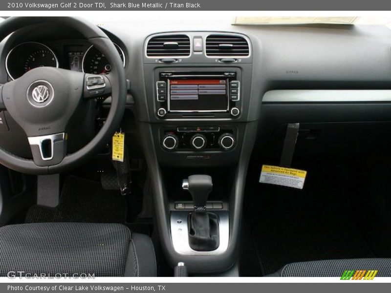Shark Blue Metallic / Titan Black 2010 Volkswagen Golf 2 Door TDI