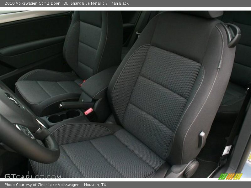 Shark Blue Metallic / Titan Black 2010 Volkswagen Golf 2 Door TDI