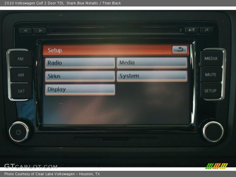 Shark Blue Metallic / Titan Black 2010 Volkswagen Golf 2 Door TDI