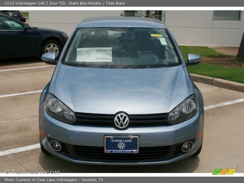 Shark Blue Metallic / Titan Black 2010 Volkswagen Golf 2 Door TDI