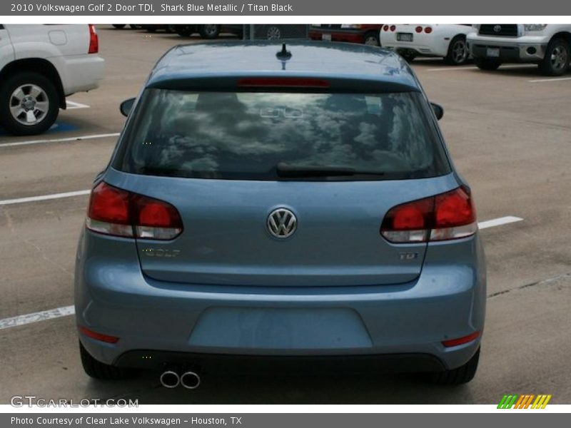 Shark Blue Metallic / Titan Black 2010 Volkswagen Golf 2 Door TDI