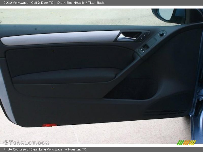 Shark Blue Metallic / Titan Black 2010 Volkswagen Golf 2 Door TDI