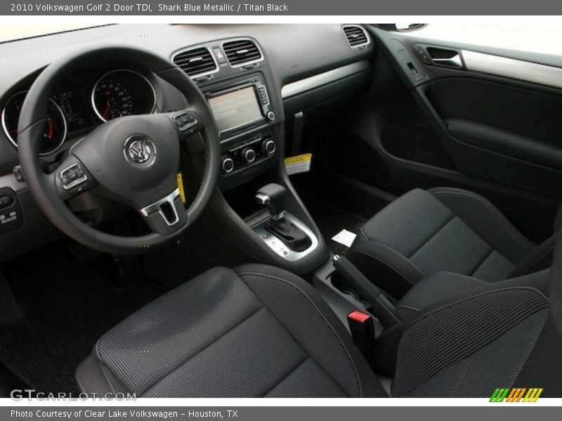 Shark Blue Metallic / Titan Black 2010 Volkswagen Golf 2 Door TDI