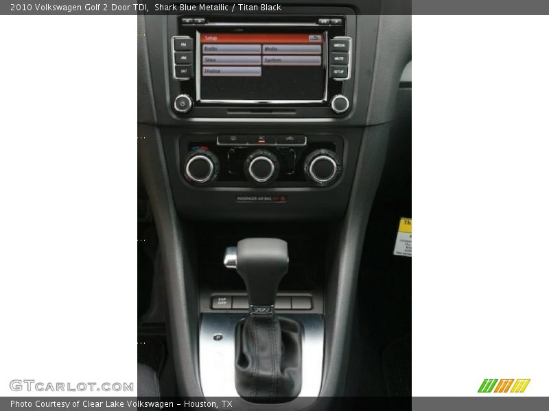 Shark Blue Metallic / Titan Black 2010 Volkswagen Golf 2 Door TDI