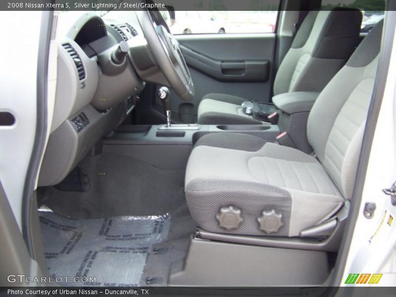 Silver Lightning / Steel/Graphite 2008 Nissan Xterra S