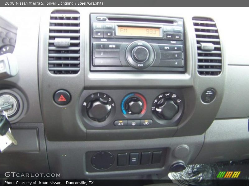 Silver Lightning / Steel/Graphite 2008 Nissan Xterra S