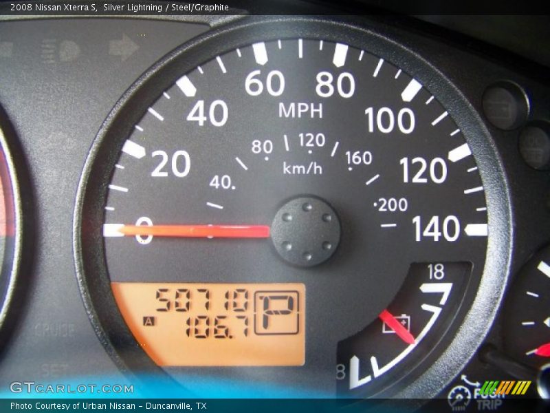 Silver Lightning / Steel/Graphite 2008 Nissan Xterra S