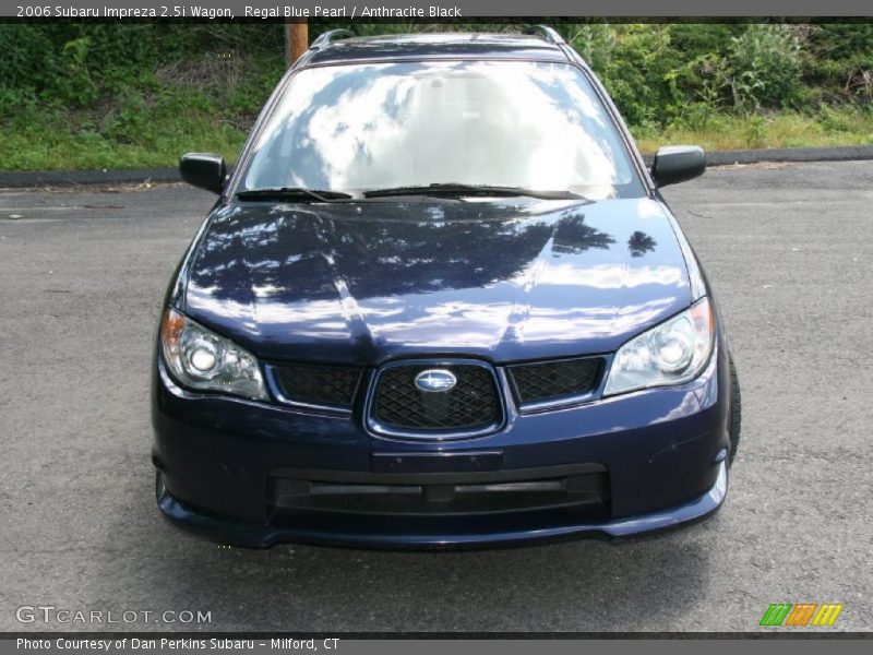 Regal Blue Pearl / Anthracite Black 2006 Subaru Impreza 2.5i Wagon