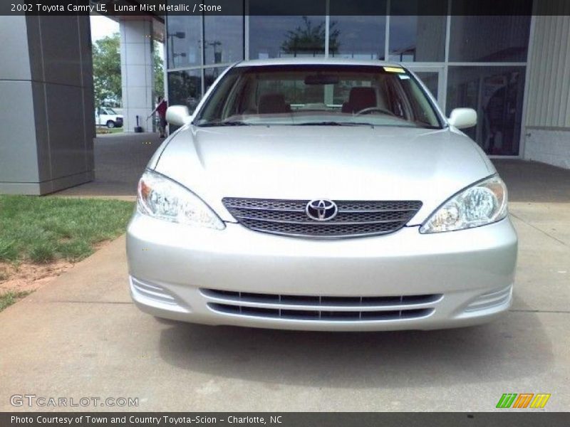 Lunar Mist Metallic / Stone 2002 Toyota Camry LE