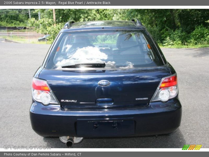 Regal Blue Pearl / Anthracite Black 2006 Subaru Impreza 2.5i Wagon