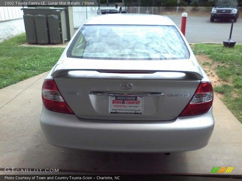 Lunar Mist Metallic / Stone 2002 Toyota Camry LE