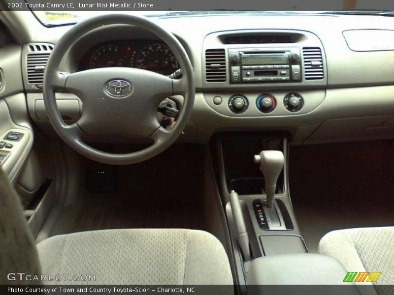 Lunar Mist Metallic / Stone 2002 Toyota Camry LE