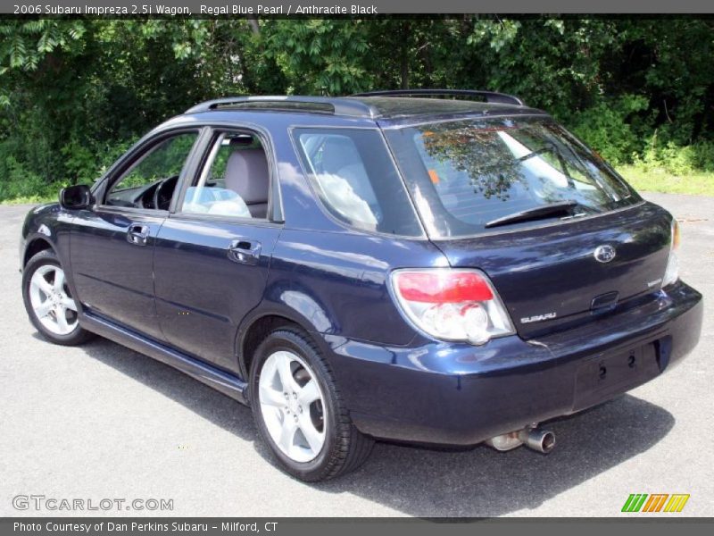 Regal Blue Pearl / Anthracite Black 2006 Subaru Impreza 2.5i Wagon