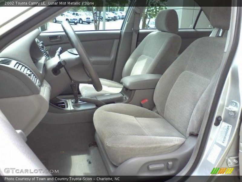 Lunar Mist Metallic / Stone 2002 Toyota Camry LE