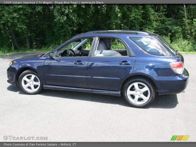 Regal Blue Pearl / Anthracite Black 2006 Subaru Impreza 2.5i Wagon