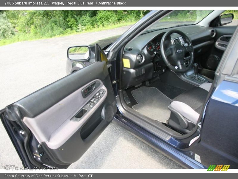 Regal Blue Pearl / Anthracite Black 2006 Subaru Impreza 2.5i Wagon