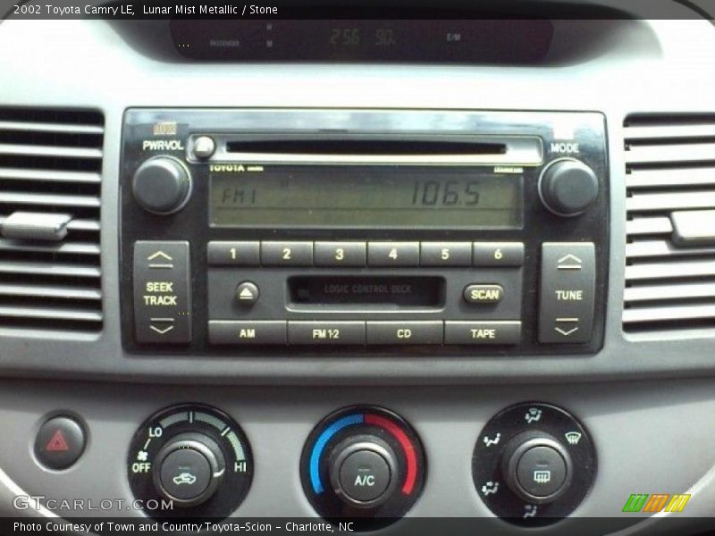 Lunar Mist Metallic / Stone 2002 Toyota Camry LE