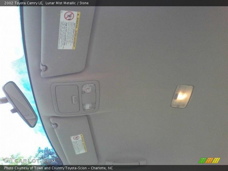 Lunar Mist Metallic / Stone 2002 Toyota Camry LE