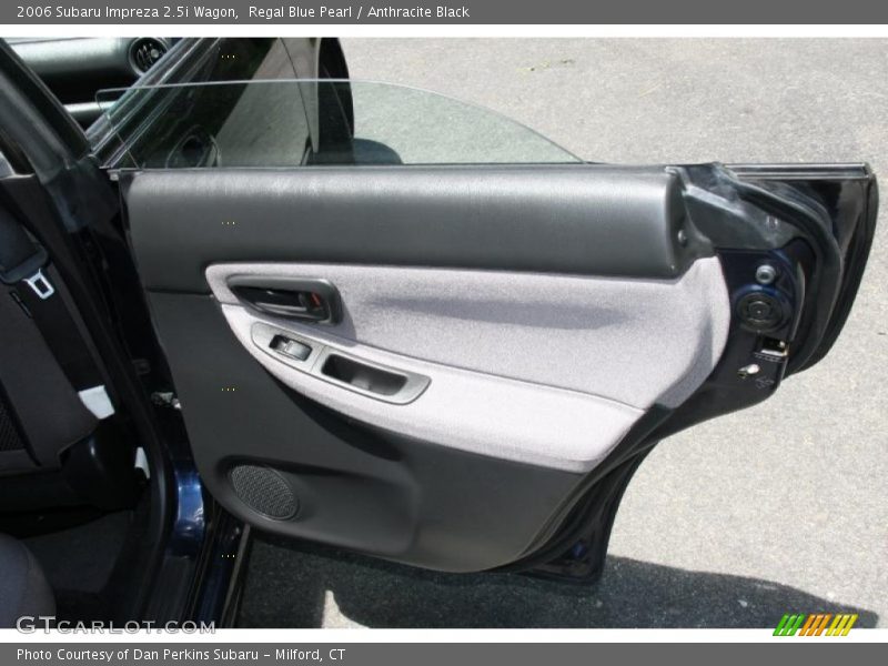 Regal Blue Pearl / Anthracite Black 2006 Subaru Impreza 2.5i Wagon