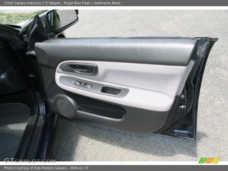 Regal Blue Pearl / Anthracite Black 2006 Subaru Impreza 2.5i Wagon