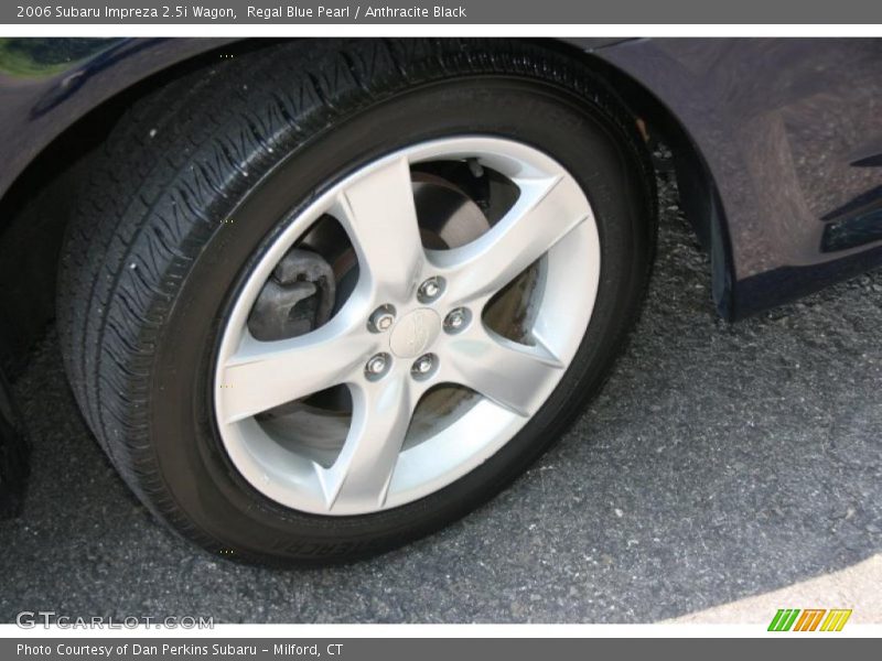 Regal Blue Pearl / Anthracite Black 2006 Subaru Impreza 2.5i Wagon