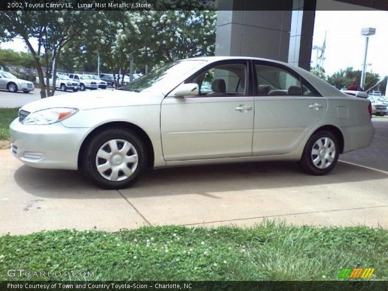 Lunar Mist Metallic / Stone 2002 Toyota Camry LE