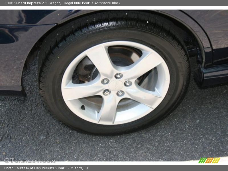 Regal Blue Pearl / Anthracite Black 2006 Subaru Impreza 2.5i Wagon