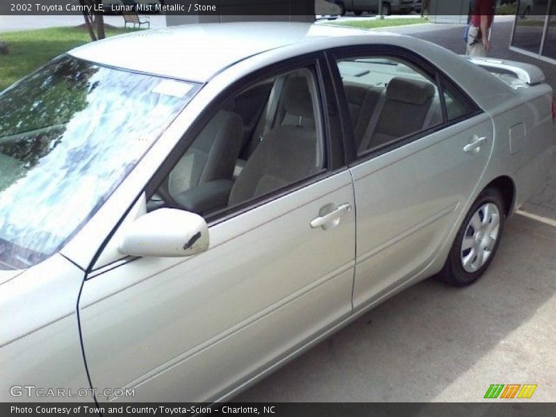 Lunar Mist Metallic / Stone 2002 Toyota Camry LE