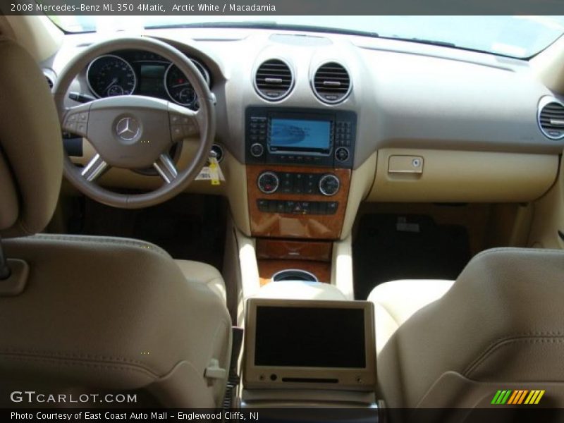 Arctic White / Macadamia 2008 Mercedes-Benz ML 350 4Matic